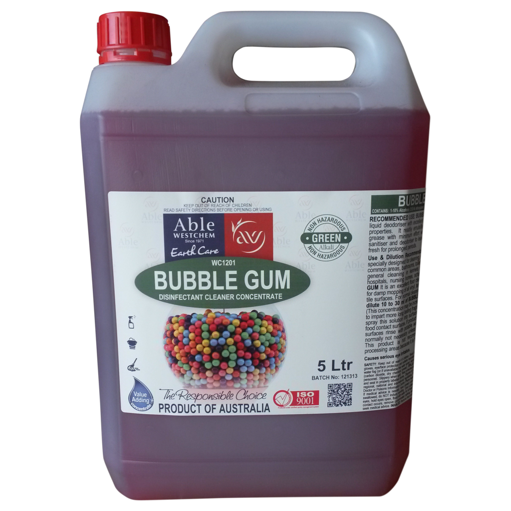 Bubble Gum Cleaner & Disinfectant Able Westchem