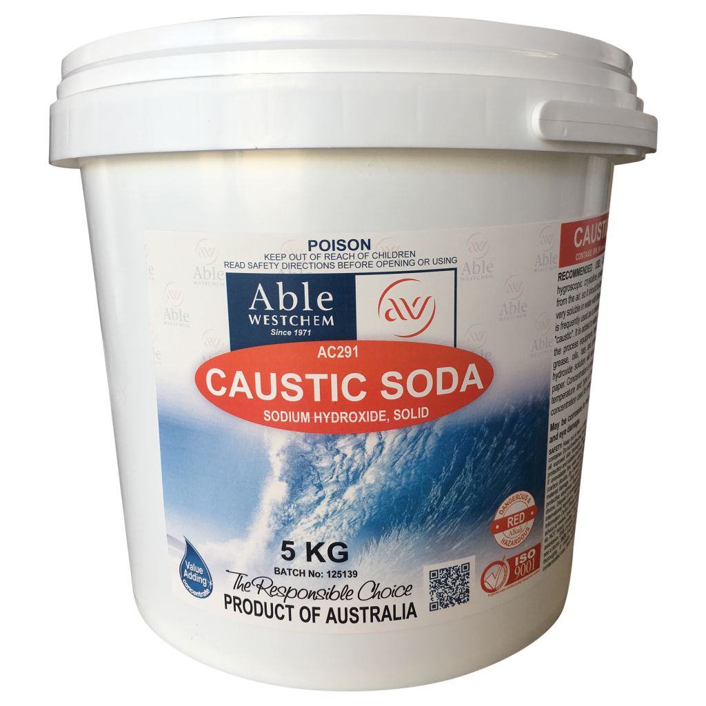 Bulk Caustic Soda Sodium Hydroxide 99 5kg, 20kg & 25kg