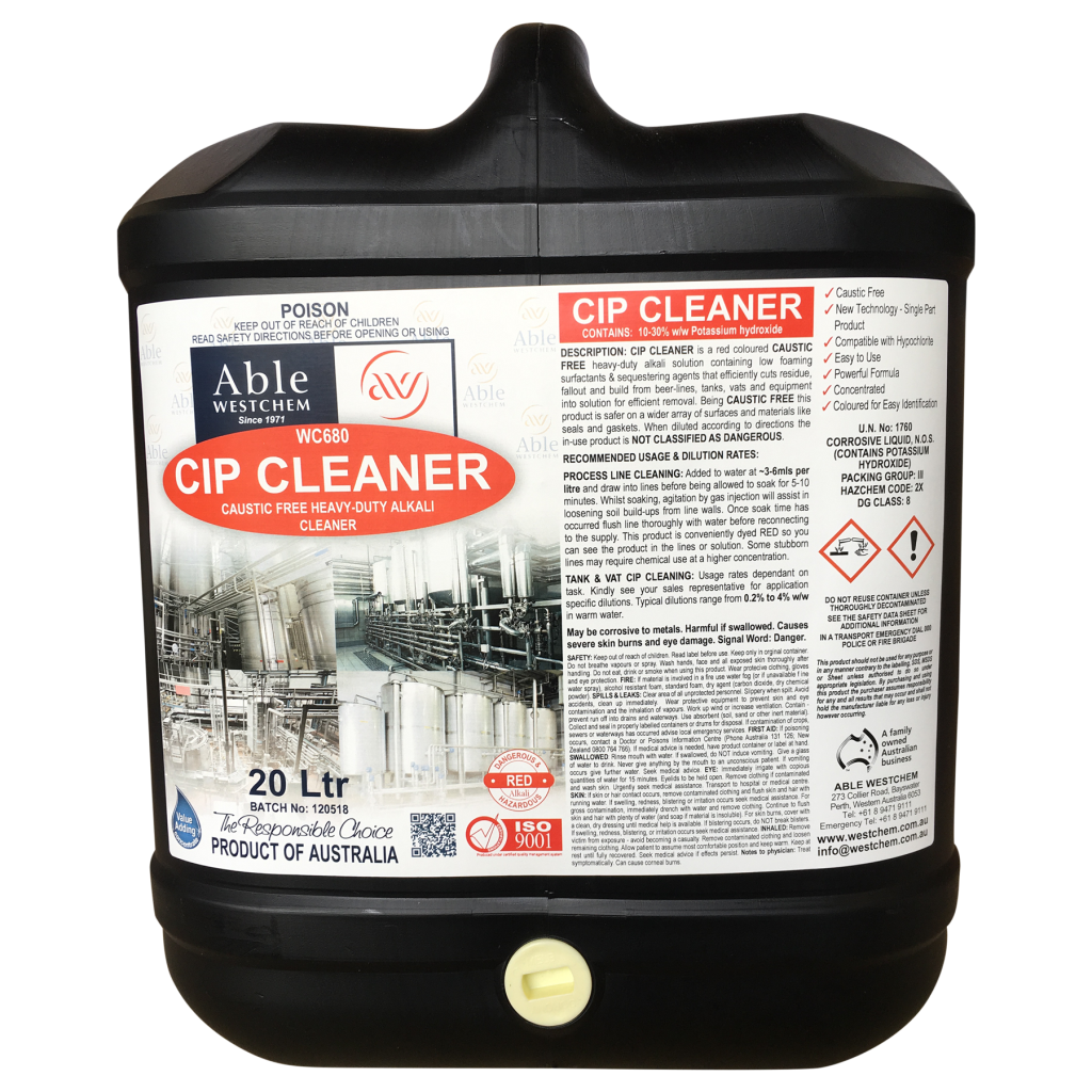 CIP Cleaner Able Westchem