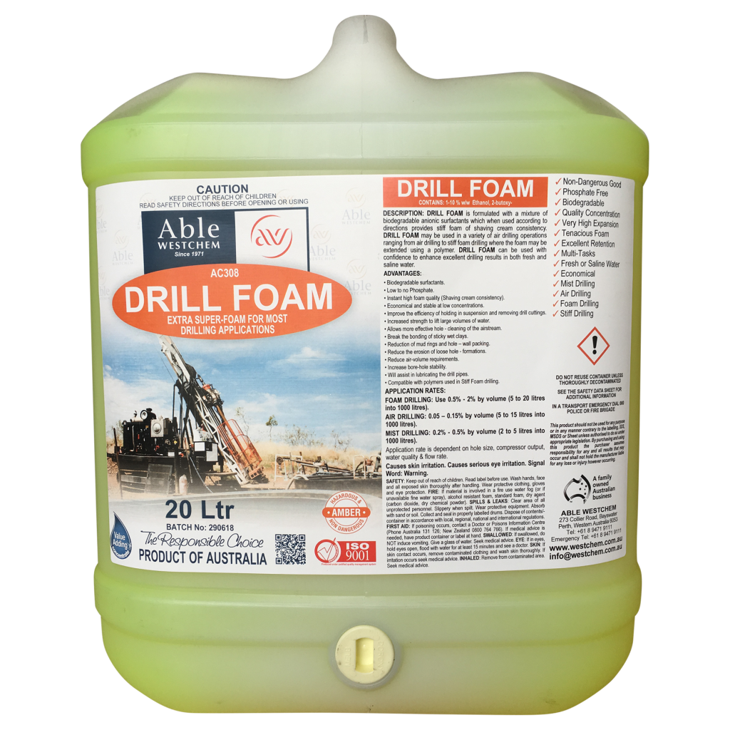 Drill Foam Able Westchem