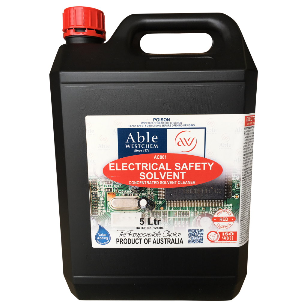 Electrical Safety Solvent Chemicals Westchem