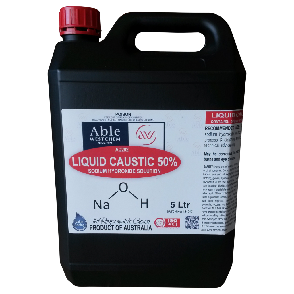 Liquid Caustic 50 Industrial Brewing Cleaner Westchem