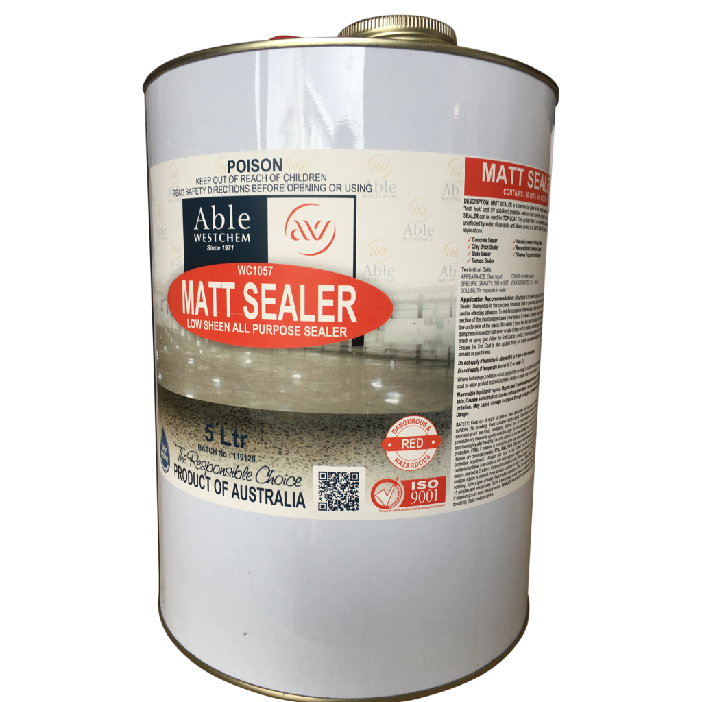 Matt Sealer Acrylic Universal Products Westchem