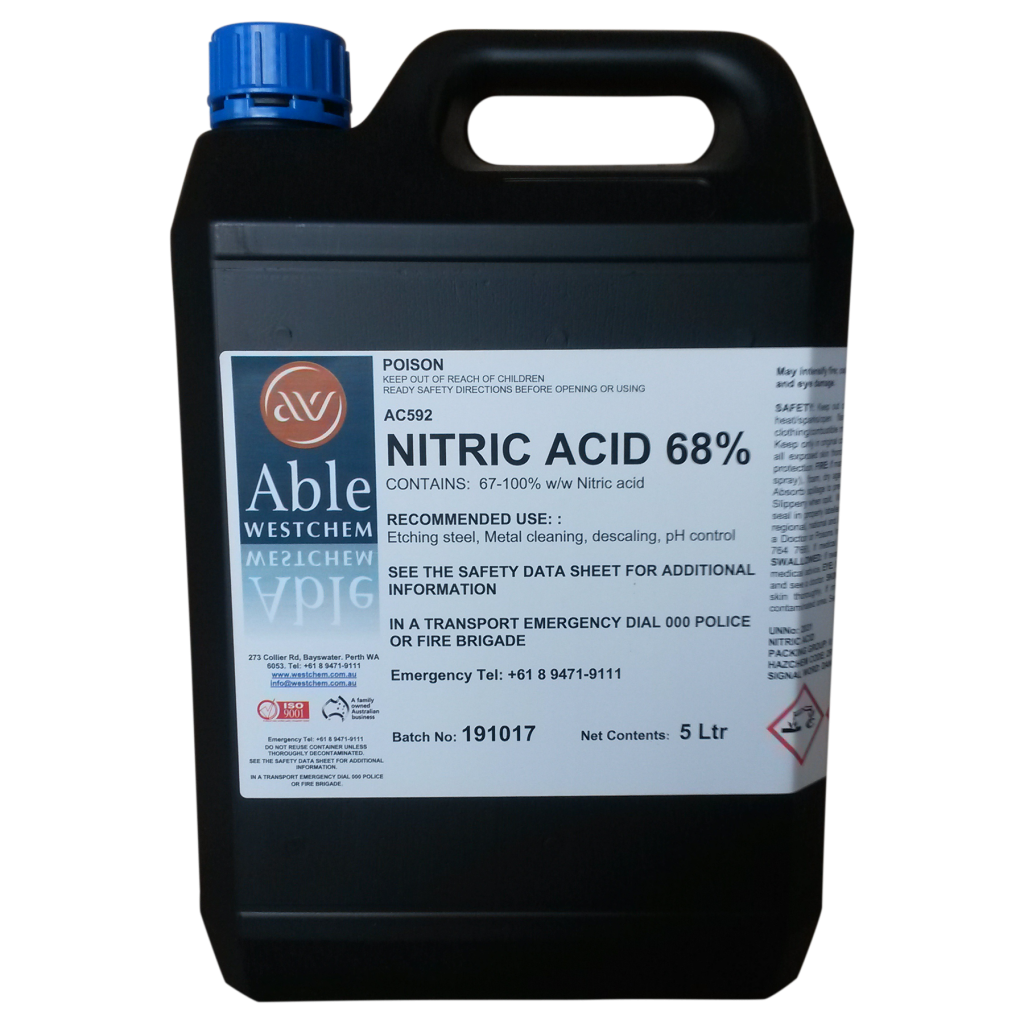 Nitric Acid 68 Universal Products Westchem