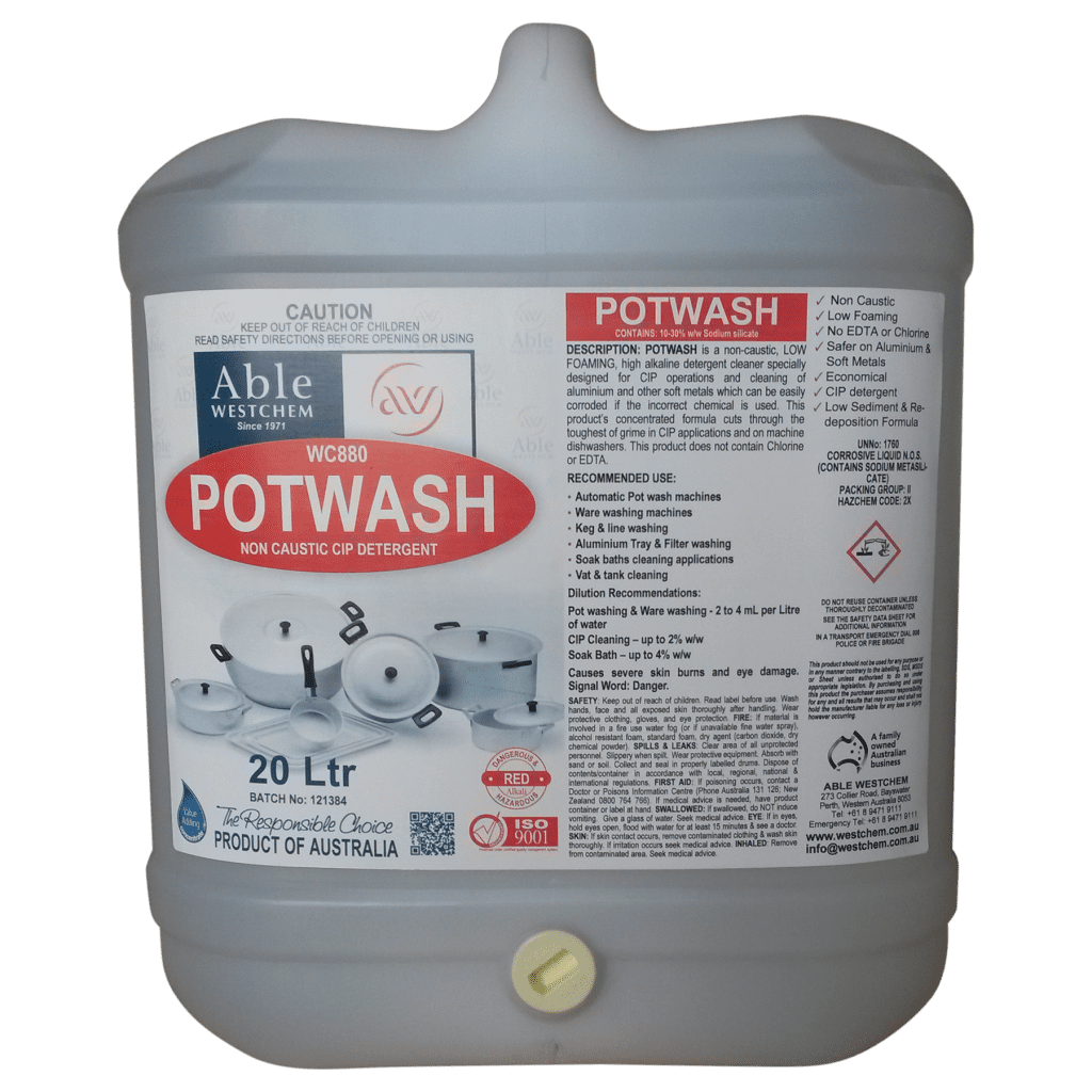 Potwash CIP Detergent Able Westchem