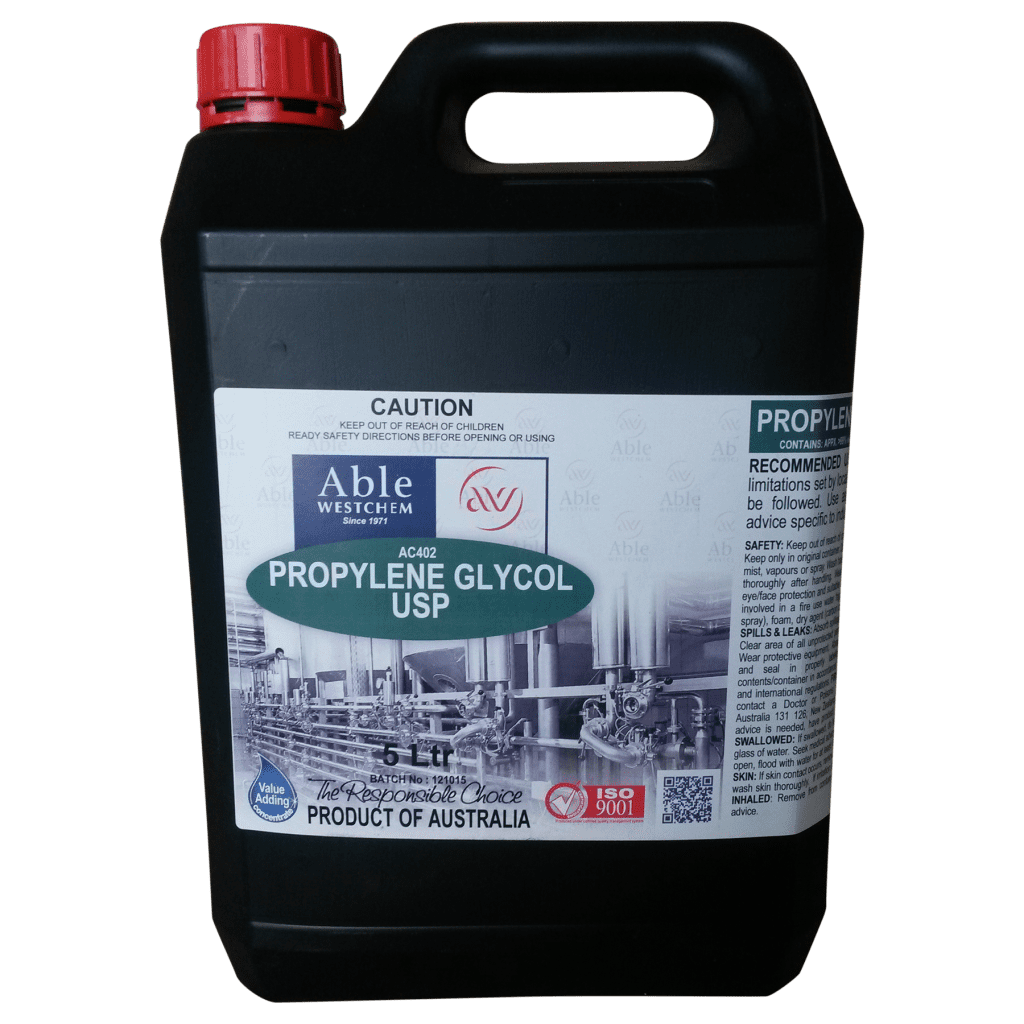 Propylene Glycol USP Buy Propylene Glycol in Australia