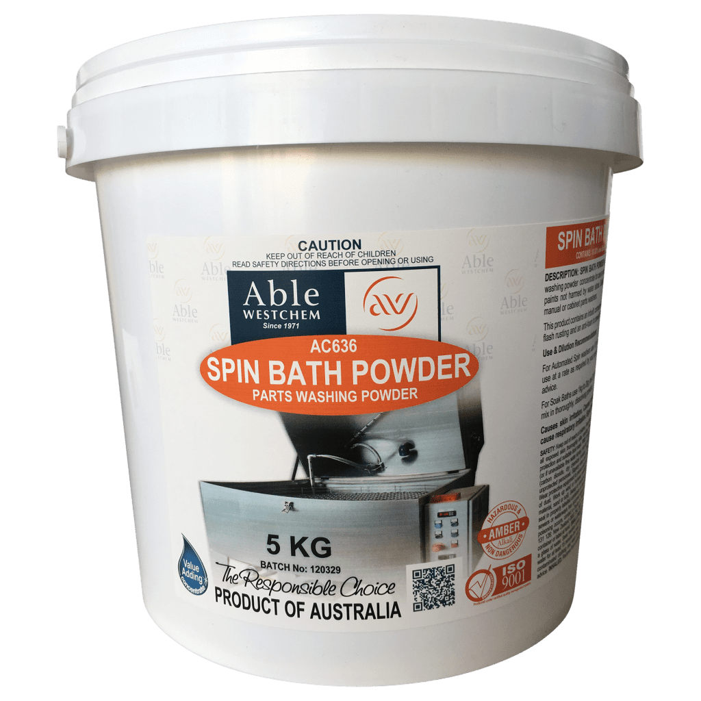 Spin Bath Powder Part Washer Powder Able Westchem