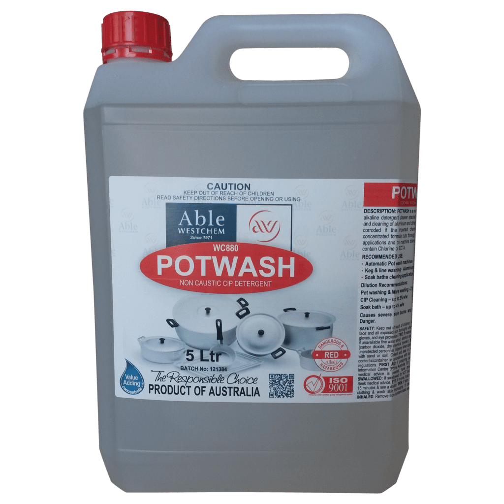 Potwash CIP Detergent Food Industry Use Westchem